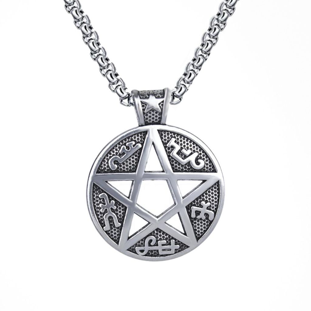 Retro Lucky Pentagram Pendant Necklace | Shop Today. Get it Tomorrow ...