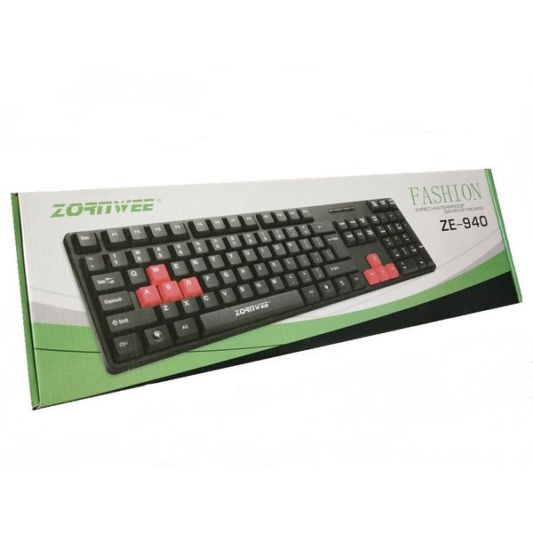 Computer Game Keyboard USB Wired Waterproof