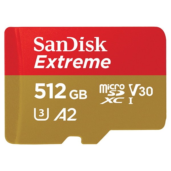 SanDisk Extreme microSDXC UHS-I Card 512GB