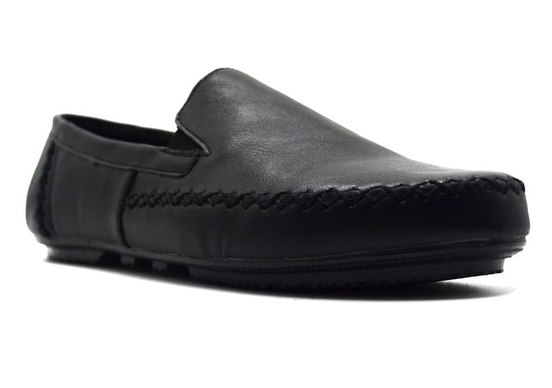 TTP Men's Slip-On Moccasin with Dual Goring