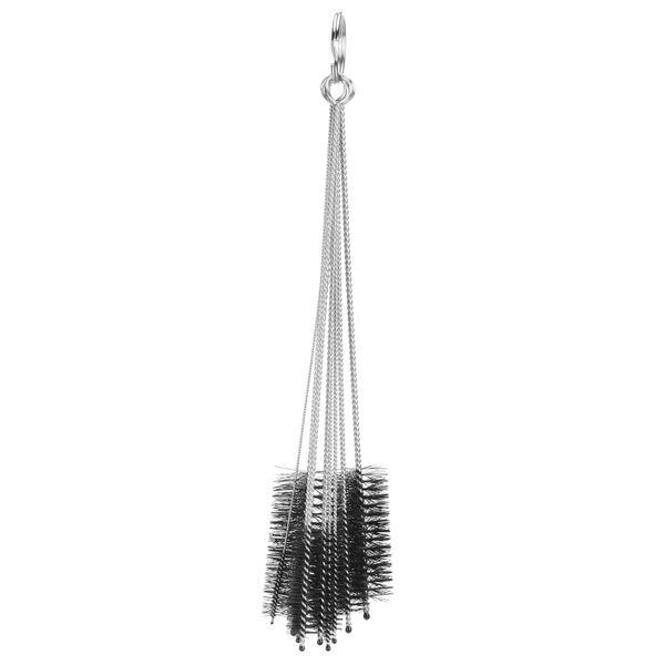 Stainless Steel Coffee Machine Brush Set - 10 Pieces