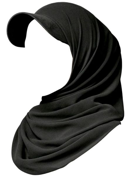 Hijabi Women's Instant Headscarf &amp; Baseball Cap In One