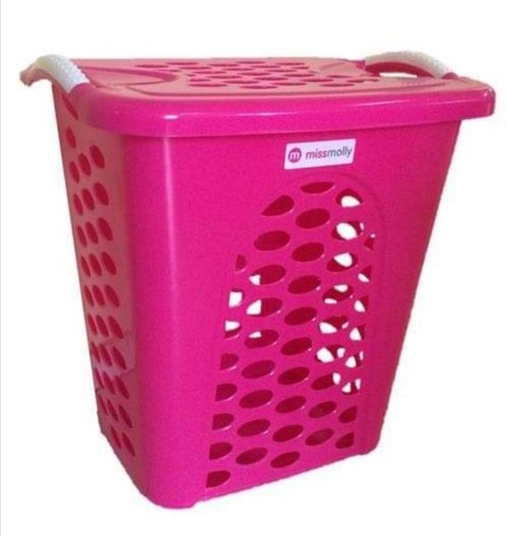 Laundry Bin 85l Dusty Pink