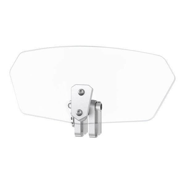 Motorcycle Wind Deflector Clear Motorbikes Windscreen Extender Adjustable
