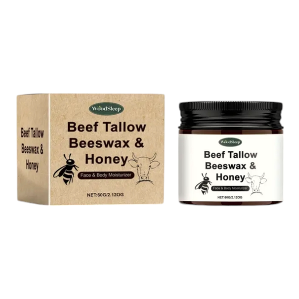 WOODSLEEP Beef Tallow, Beeswax &amp; Honey Moisturizer