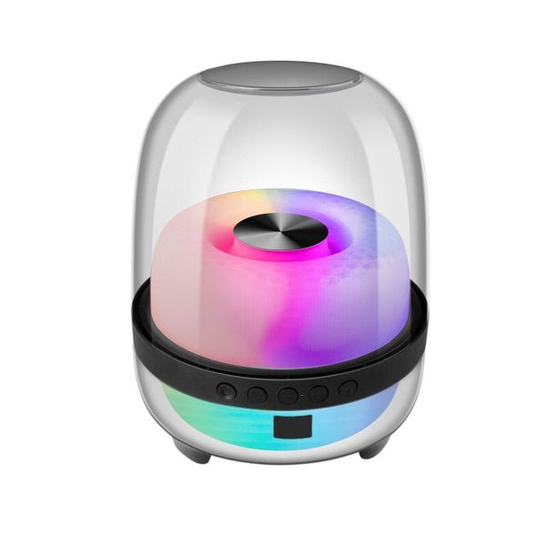 Transparent Design Crystal RGB Colorful Luminous BT 5.1 Speaker