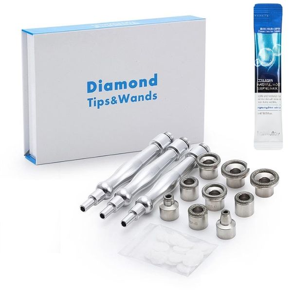 Diamond Peeling Dermabrasion Tips and Wand Set
