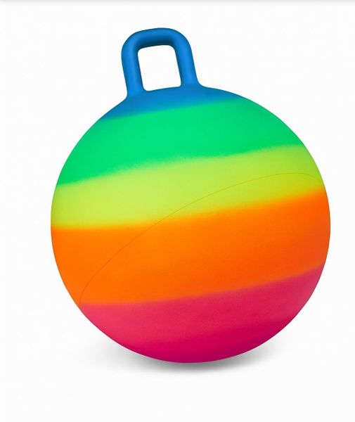 Ride On Rainbow Hopper Ball For Kids 45CM