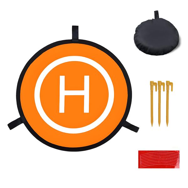 Drone Universal Landing Pad Waterproof 75cmFast-fold Double-Side Reflective