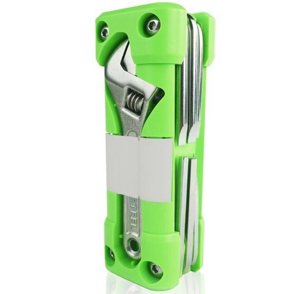 Tools Set Bicycle Multifunction Tyre Repair with Screwdriver Spanner