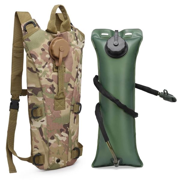 3L Hydration Backpack Tactical Outdoor with Water Bladder for Biking Hiking