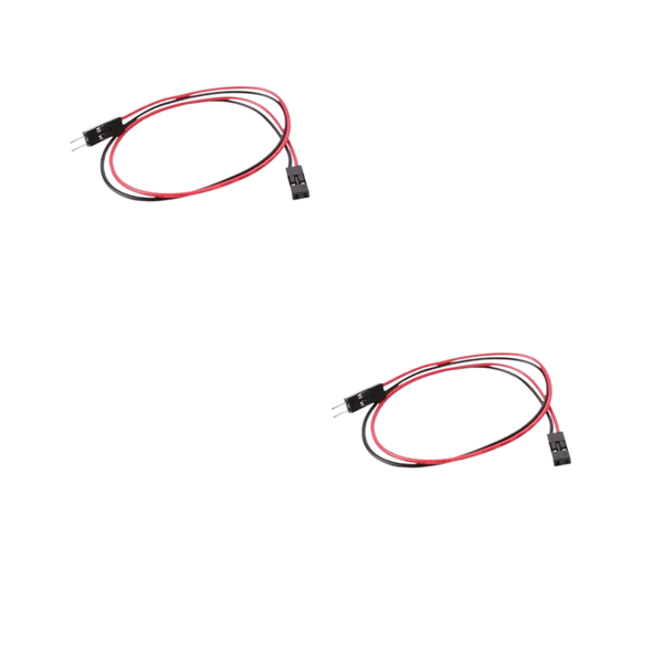 HKD 2P Male/Female Dupont Jumper Cable 70cm (Pack of 2)