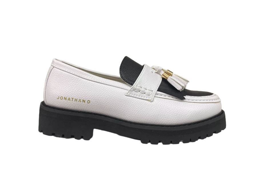 Jonathan D JD Kiltie Mens Slip On Black/White Loafers Shop Today. Get it Tomorrow!