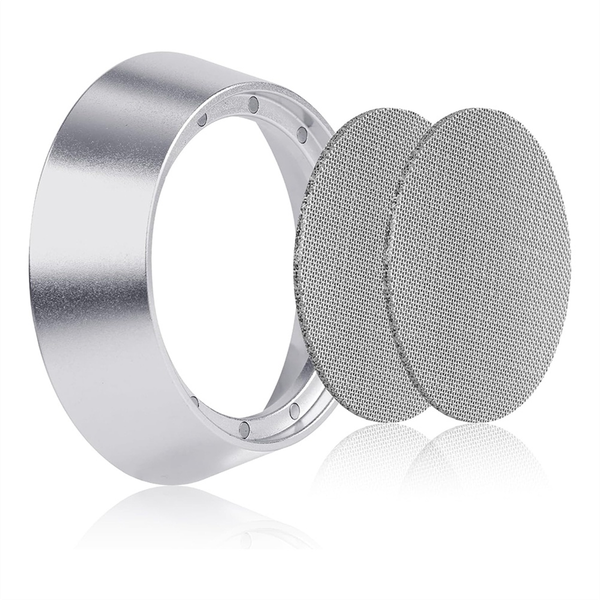 54mm Espresso Dosing Funnel Puck Screen Kit with 2 Filter