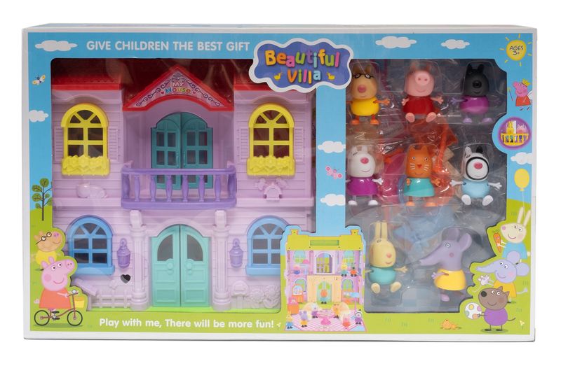 Peppa Pig Friends Playset - Large Villa