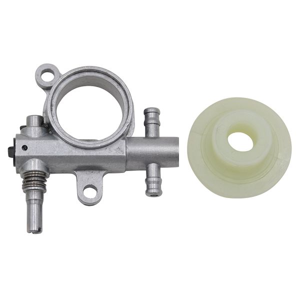 1Set 2500/3800 Chainsaw Spare Parts Chainsaw Oil Pump with Worm Drive