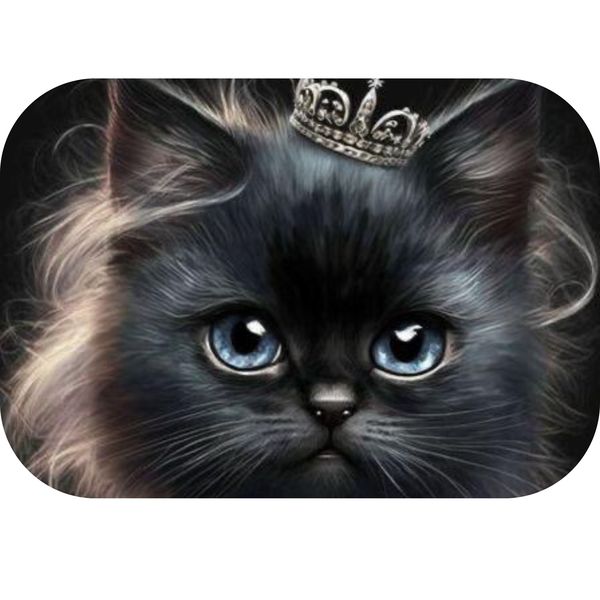 Princess Cat Printed Mouse Pad