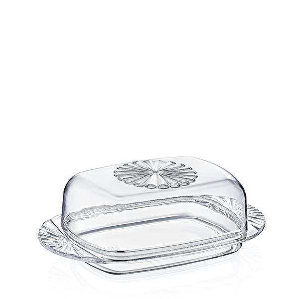 Hobby Life Transparent Daisy Butter Dish Tray