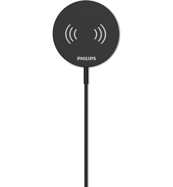 Phillips Qi Wireless Fast Charger With Magnetic Rim for Apple Product - 15w