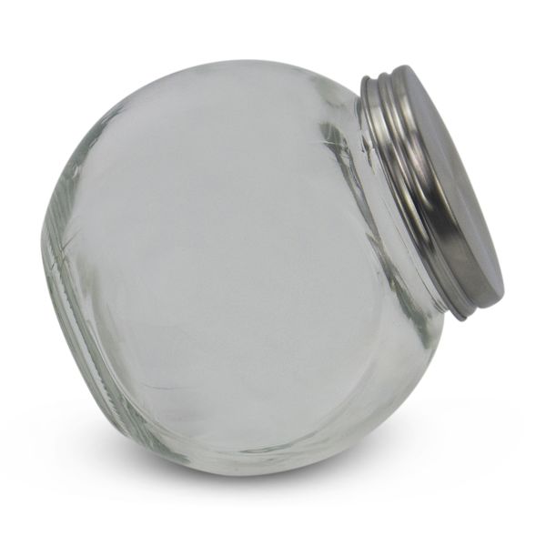 Sweets and Candies Slanted Glass Jar - 1.2L