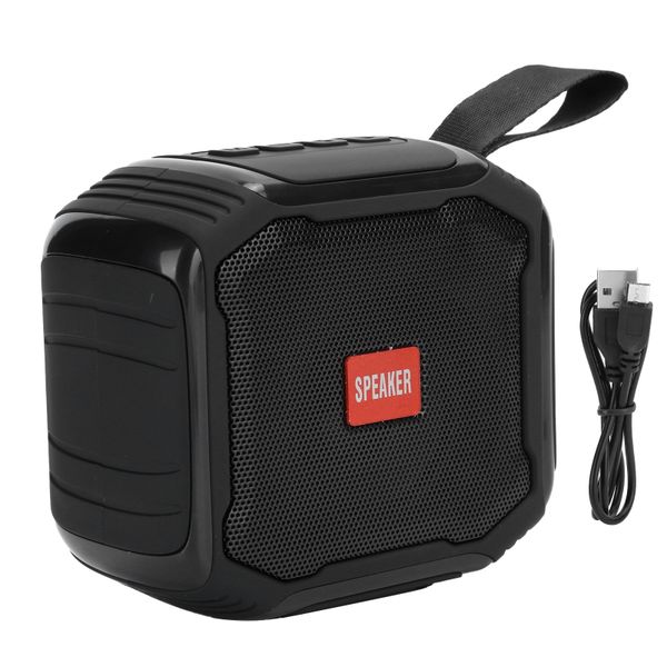 Portable Wireless Bluetooth Speaker Subwoofer Stereo USB PlugIn Card Black