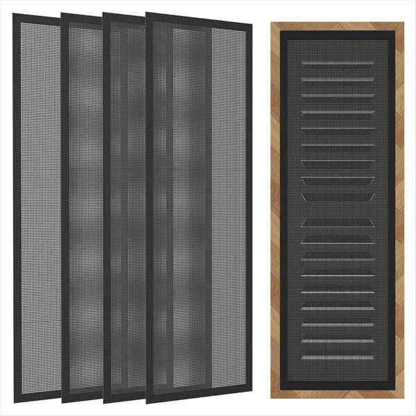 Magnetic Register Covers Air Vent Covers Mesh Vent Covers(5 5X12Inch)