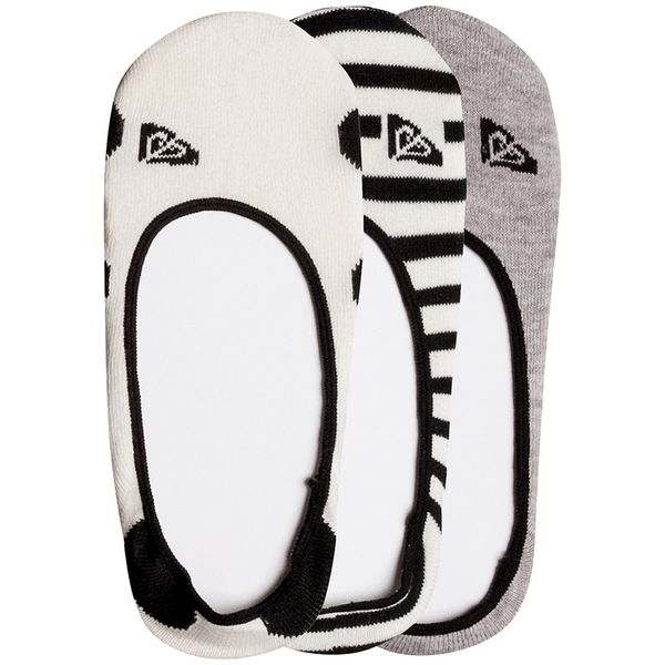 Roxy Women's 3 Pack No Show Socks