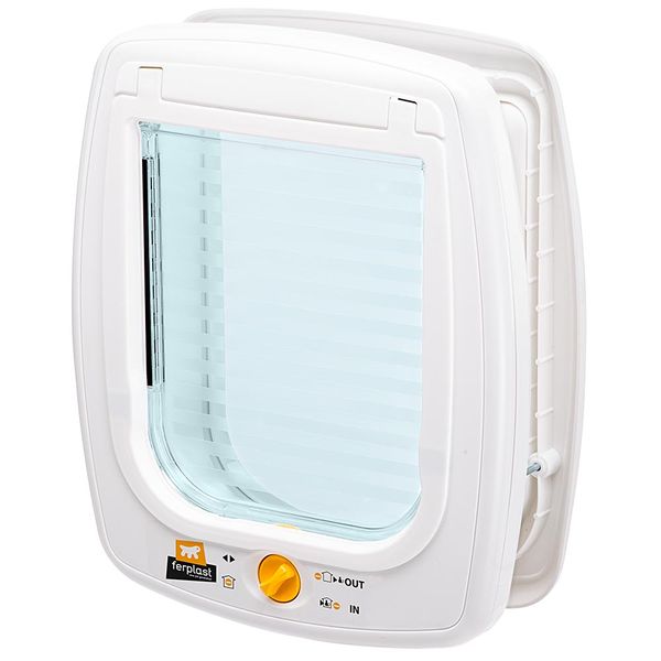 Ferplast Swing 9 Cat and Dog Door Flap - Durable,Secure Pet Access for Cats