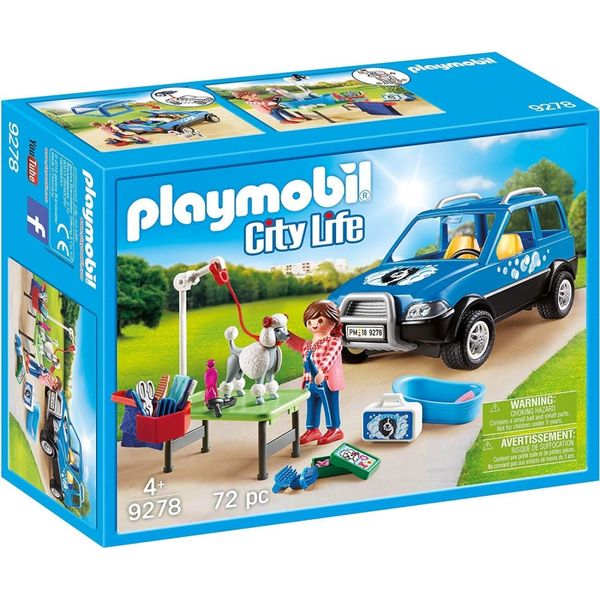 Playmobil City Life Mobile Pet Groomer 9278 - 4+ Years