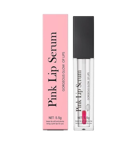 Colour Changing Lip Serum, Hydrating &amp; Plumping Pink Lip Oil, Tinted Lip Balm