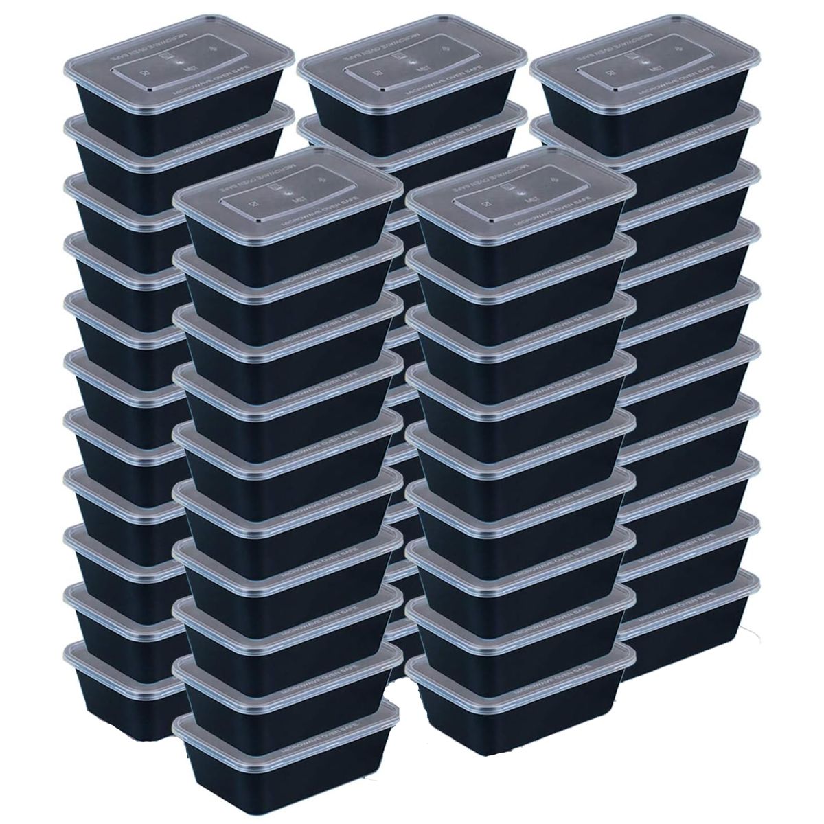 50 Piece Lunch Boxes BPA Free ReusableMeal Prep Food Storage Container Plastic Shop Today. Get