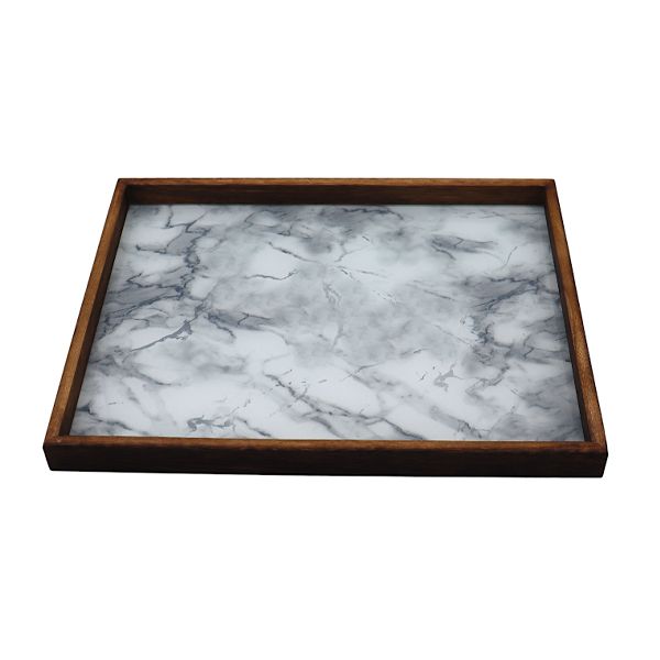 31cm Elegant Rectangular Decorative Tray