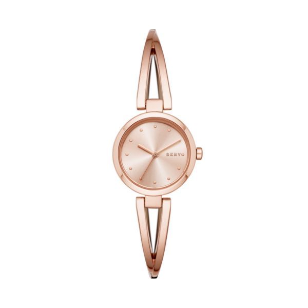DKNY Crosswalk Rose Gold Stainless Steel Watch - NY2812