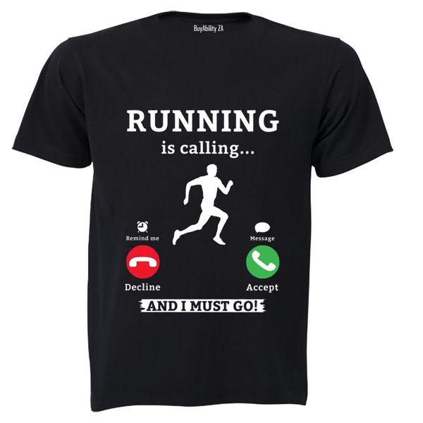 Running is Calling - Adults - T-Shirt