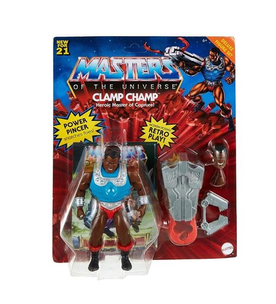 Masters of the Universe-Clamp Champ Delux Figure