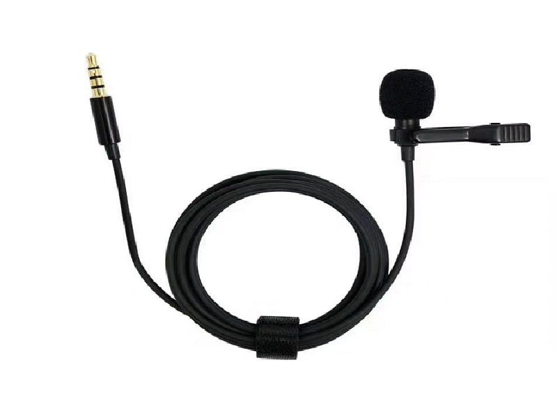 Professional Lavalier Aux Microphone With 3.5mm Audio Jack