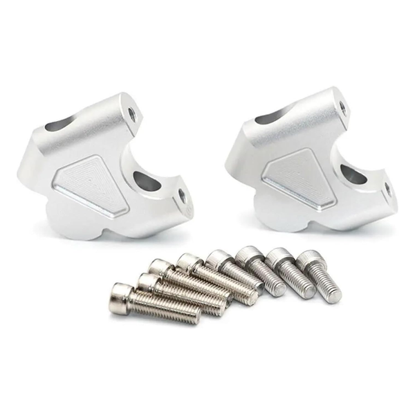 KR Handlebar Riser Set Compatible BMW R1200 / R1250GS/A &amp; BMW S1000XR 2013-