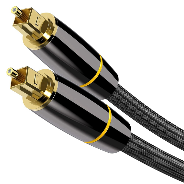 Digital Optical Audio Cable 2m Output Cable Nylon Braided