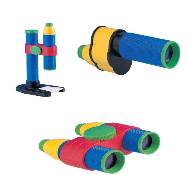 Edu Toys Magnifier x 2, Microscope, Telescope, Binoculars &amp; More in a Set