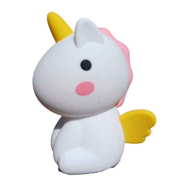 LED Multicolour Silicone Unicorn Night Light - Touch Control - NL004