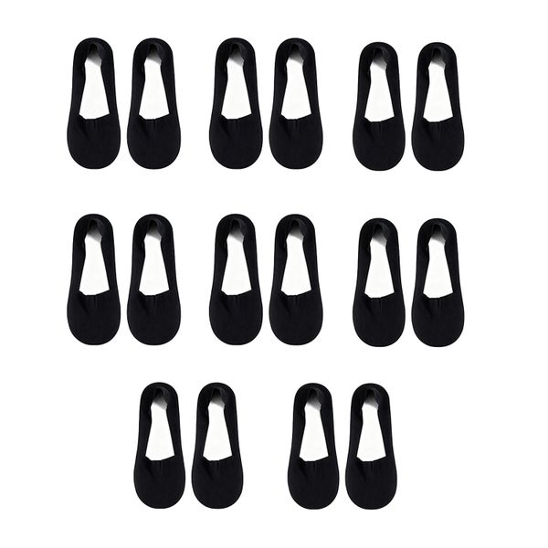 8 Pairs Invisible Low Cut Ultra Socks No Show Socks for Women