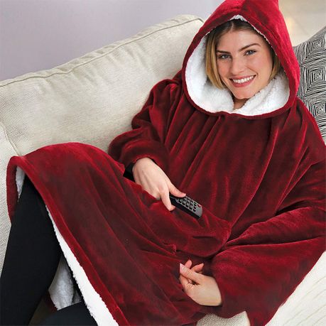 One Size Fits All Ultra Plush Blanket Huggie Hoodie TV Blanket Shop Today. Get it Tomorrow takealot