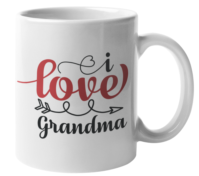 I Love Grandma Coffee Mug