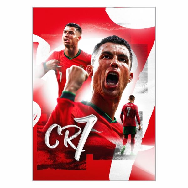 Cristiano Ronaldo 7 Portugal Poster - A1