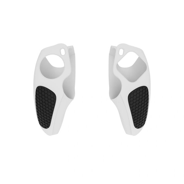 Double Color Silicone Case Non-Slip White+Black Compatible With PS5 Portal