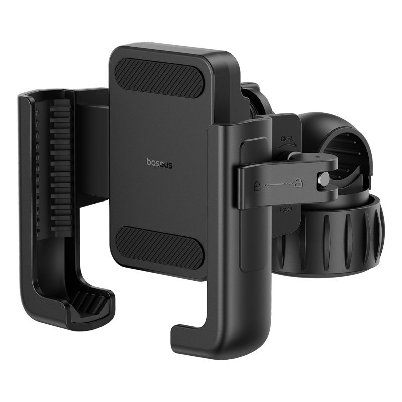 Baseus GoTrip Series Bike Phone Mount - Cluster Black