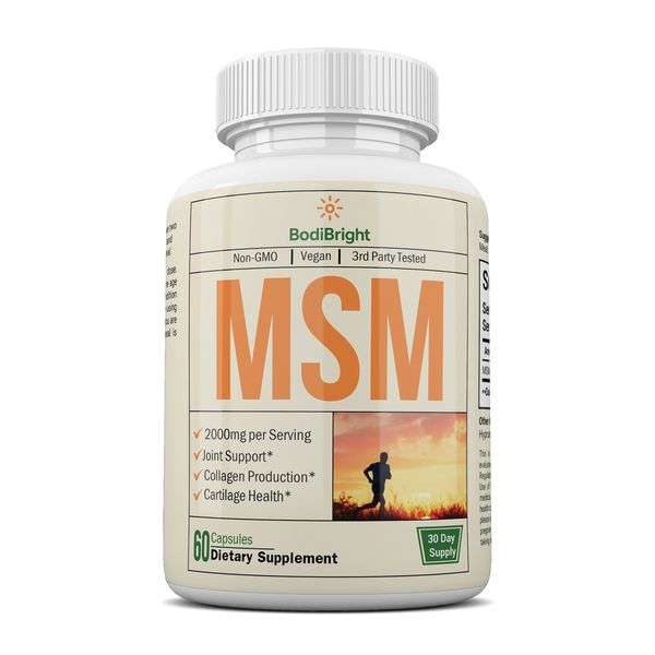 MSM Capsules - Joint, Cartilage &amp; Collagen Support