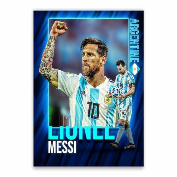 Lionel Messi Argentina Poster - A1