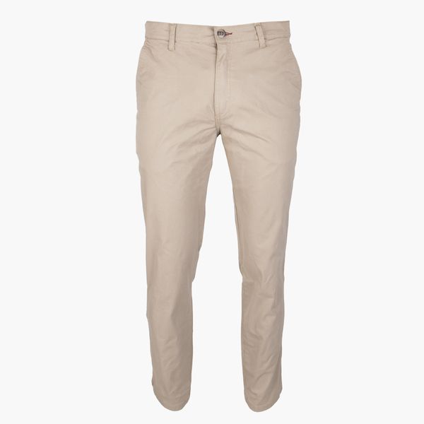 Cobra Stretch Flat Front Chinos - Khaki