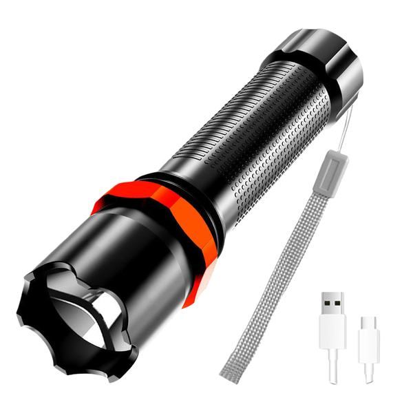 Strong Light Flashlight Rechargeable Multi-Purpose